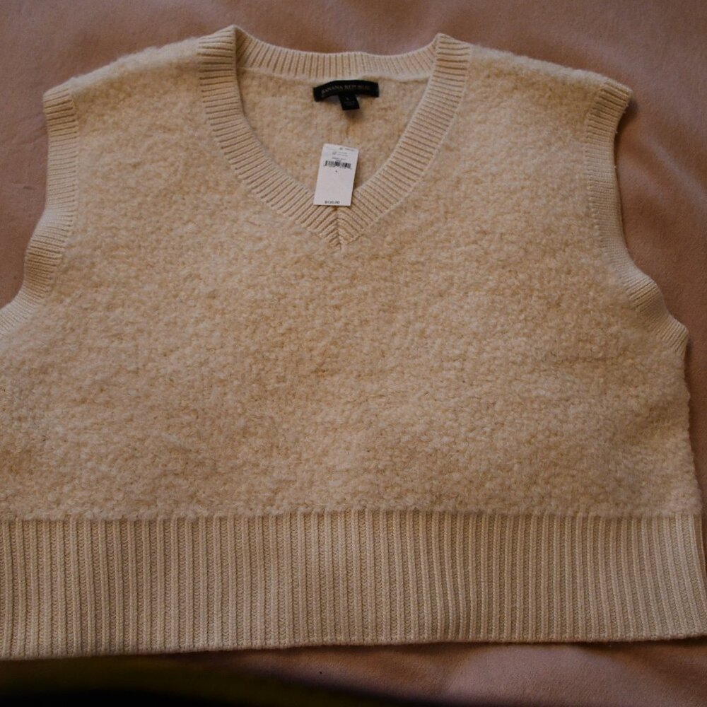 Banana Republic Sherpa Vest